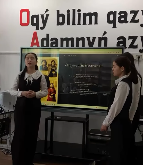 «Ұлттық бірегейлікті сақтау-ұлттық өркендеудің негізі» тақырыбында фильмдер мен оқыған қітаптарды талқылау атты байқау өткізілді