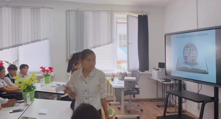 9–10-сынып оқушылары арасында «Что? Где? Когда?» атты интеллектуалдық ойын өтті.